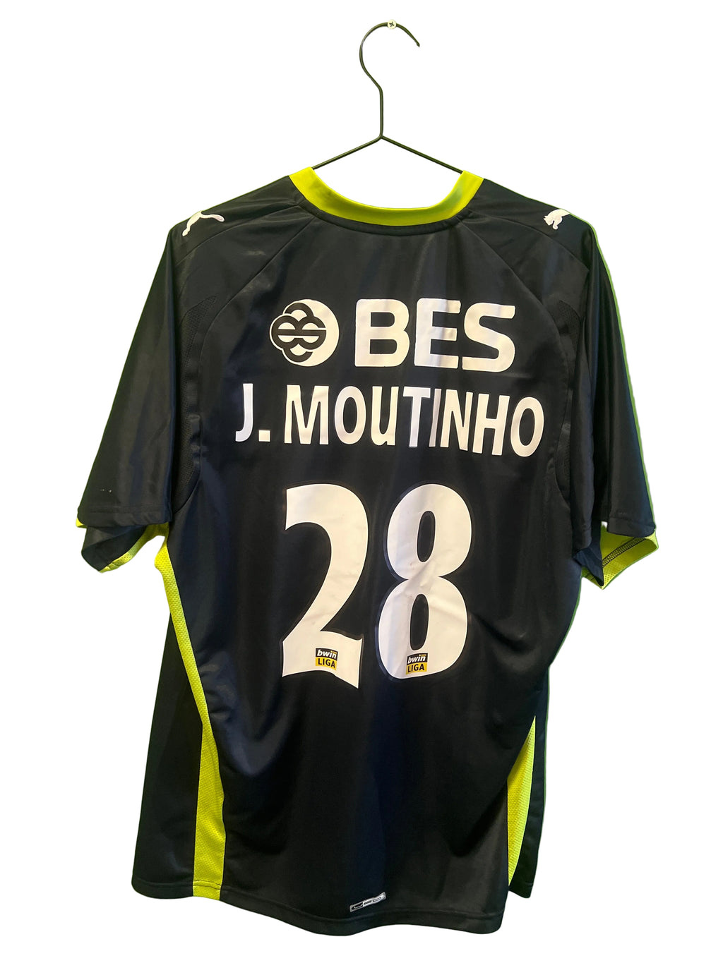 Sporting Lisboa borte #28 Moutinho 2007-08 (XL)
