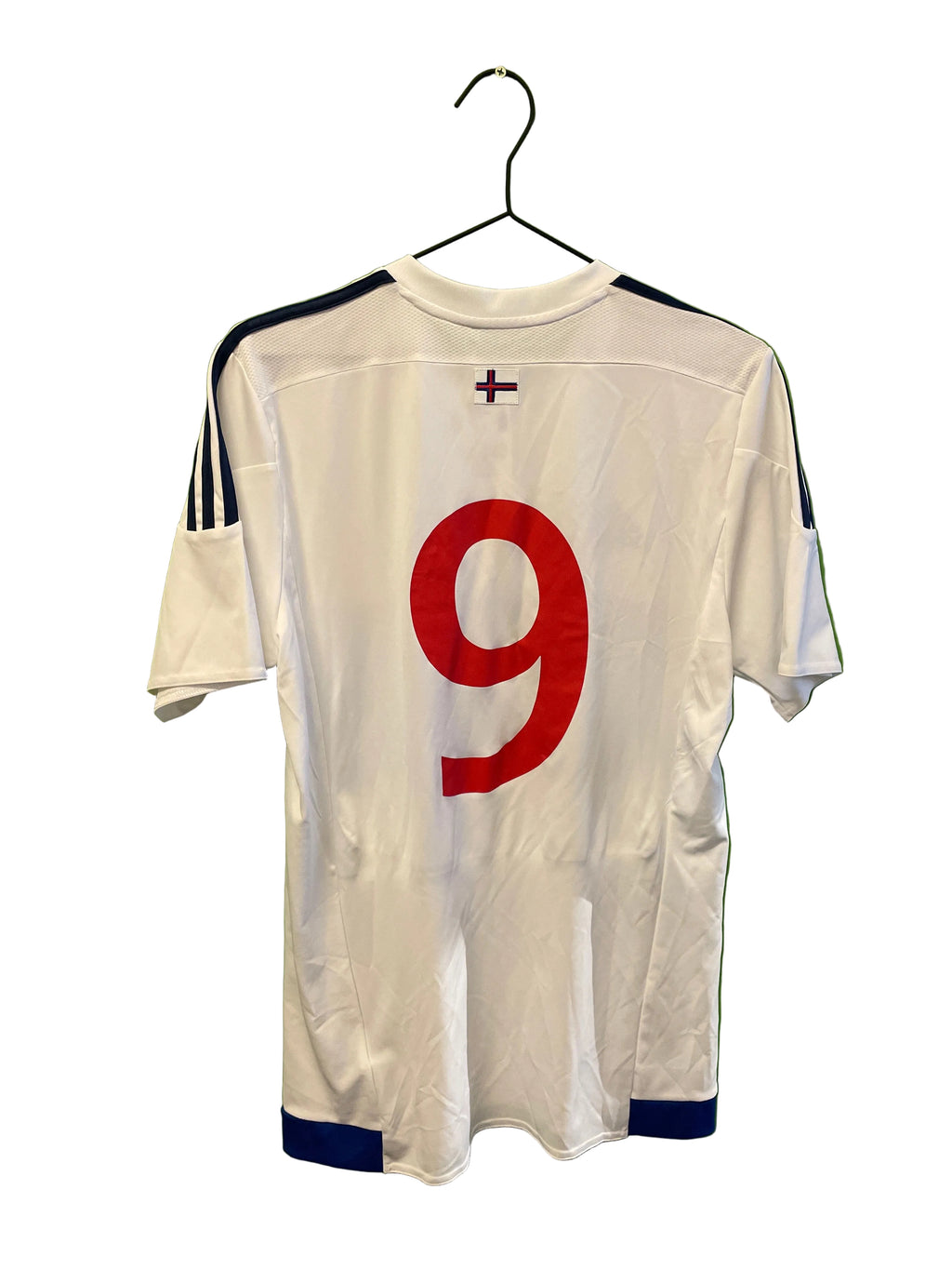 Færøyene 2013 #9 Rolantsson (M) Kampbrukt og signert