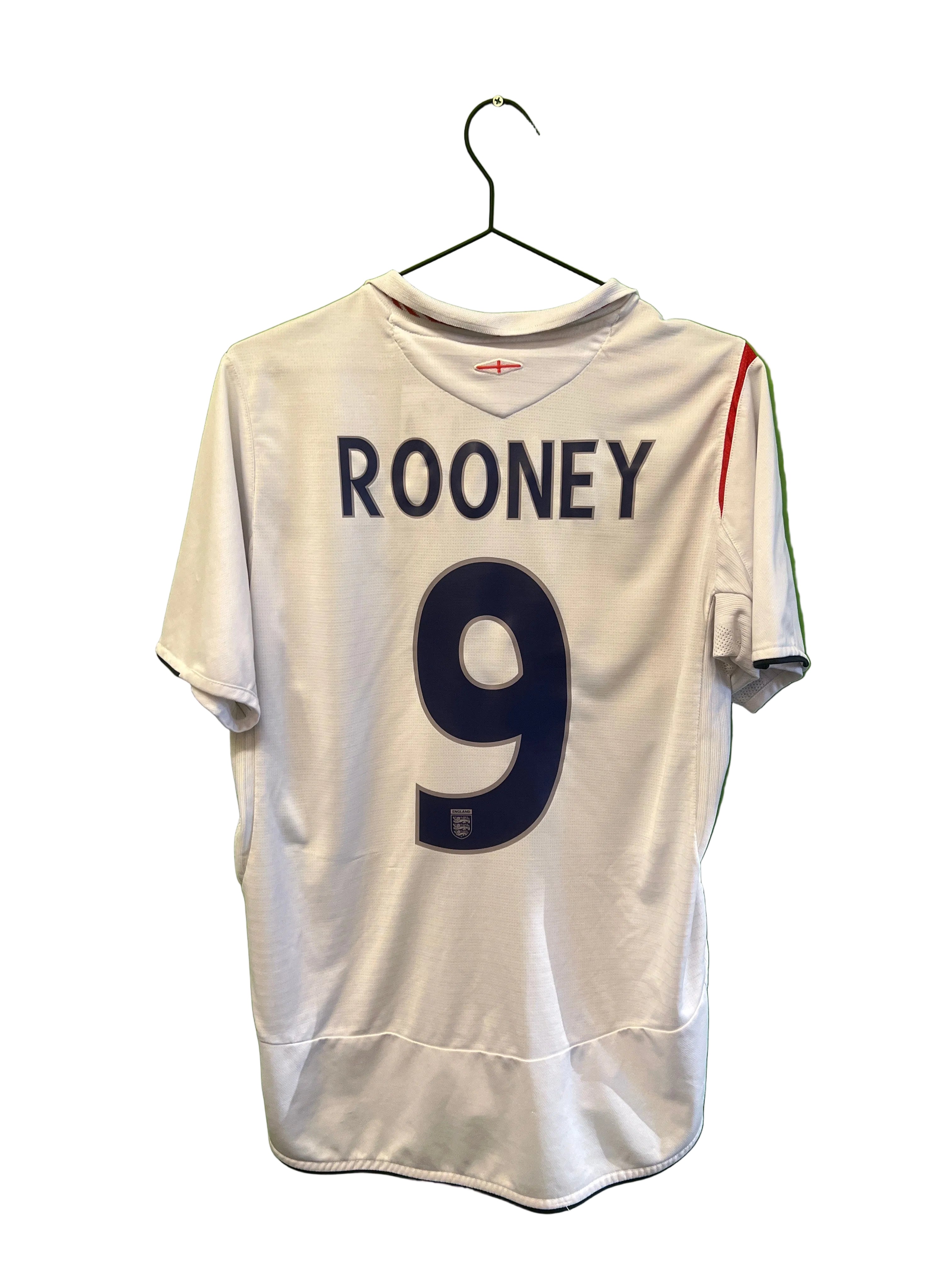 England hjemme 2006-08 #9 Rooney (M)