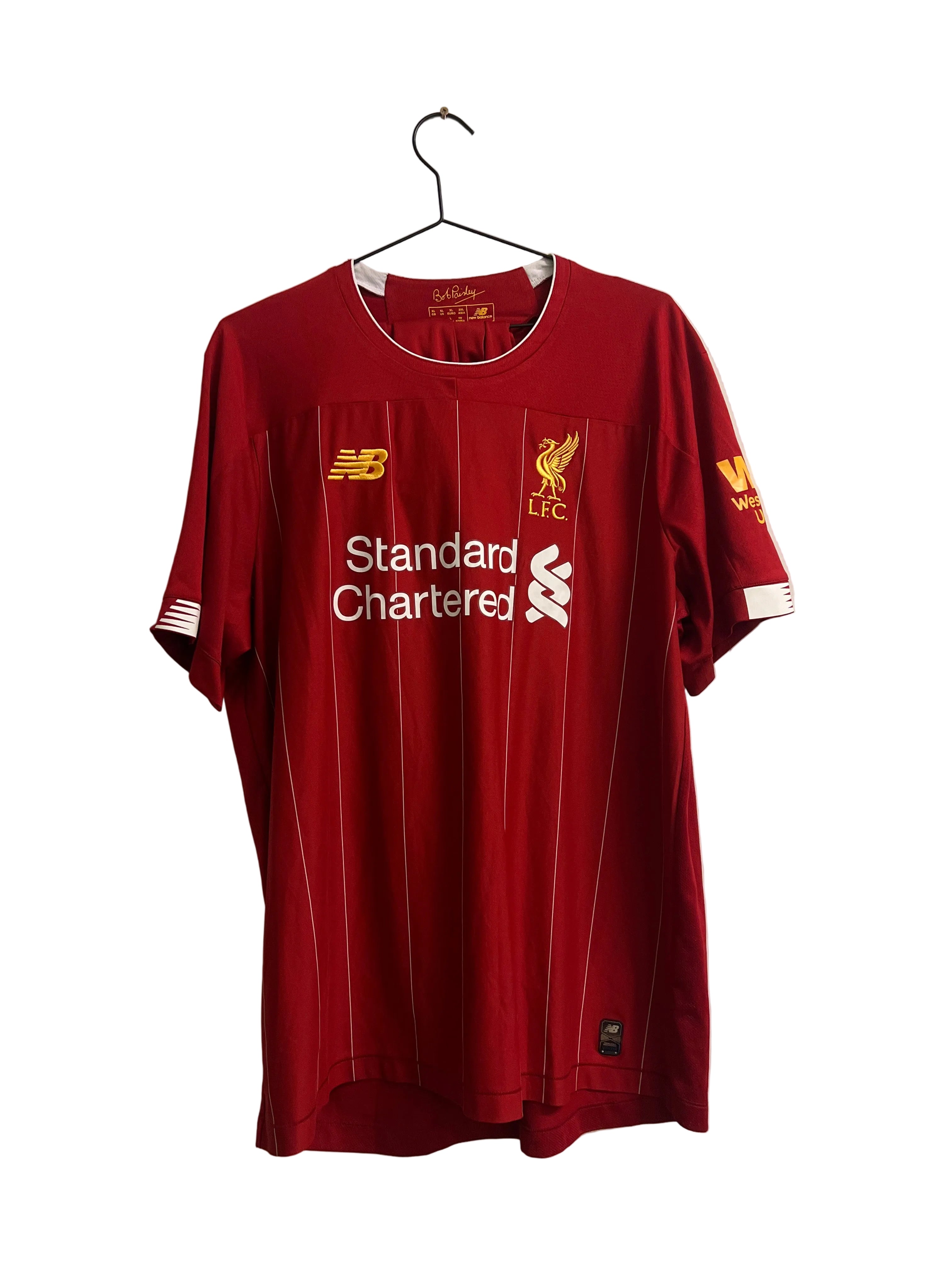 Liverpool 2019/20 hjemme med shorts #9 Firmino (XL)