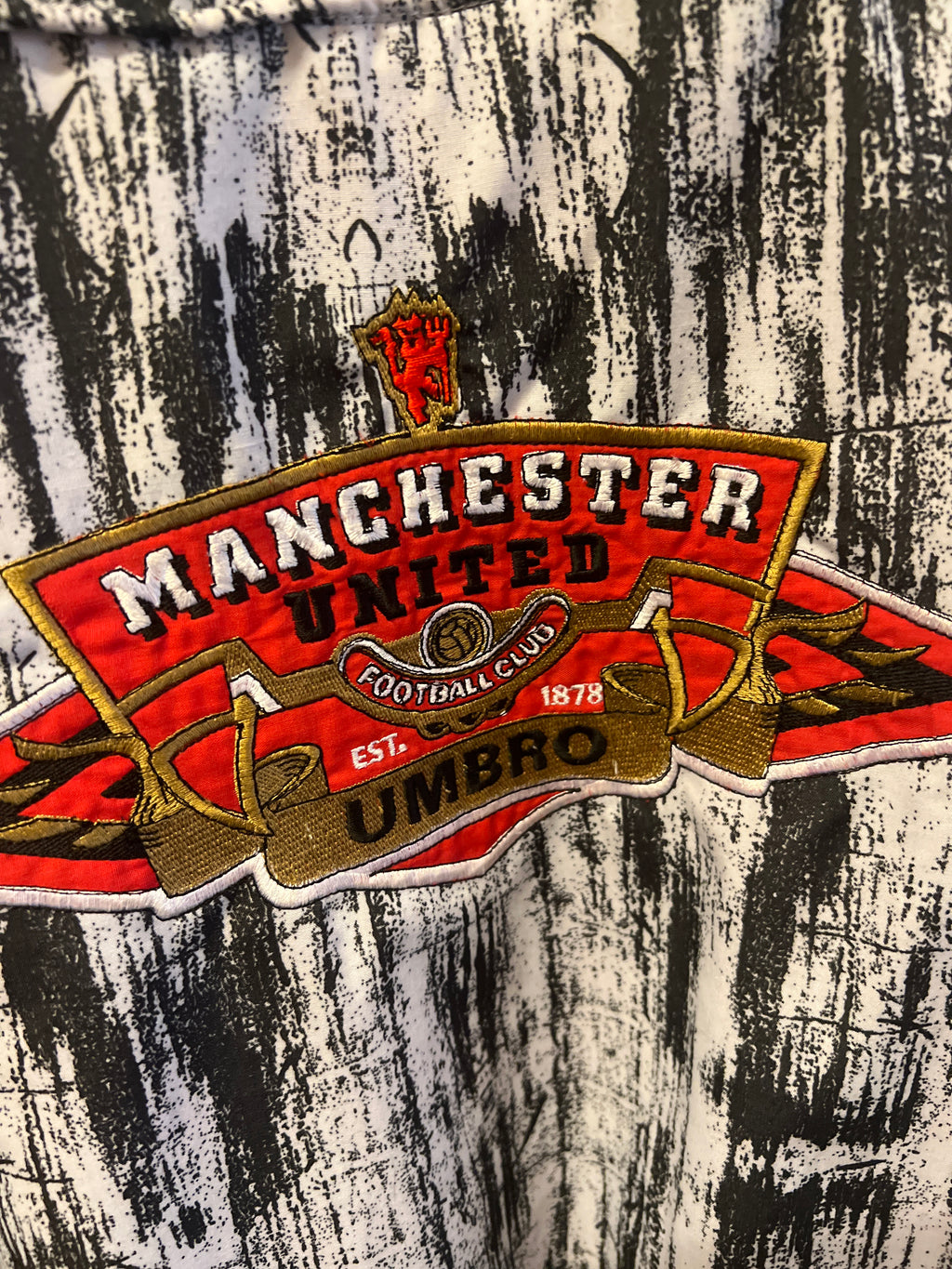 Man Utd treningsjakke 1992/93 (XL)