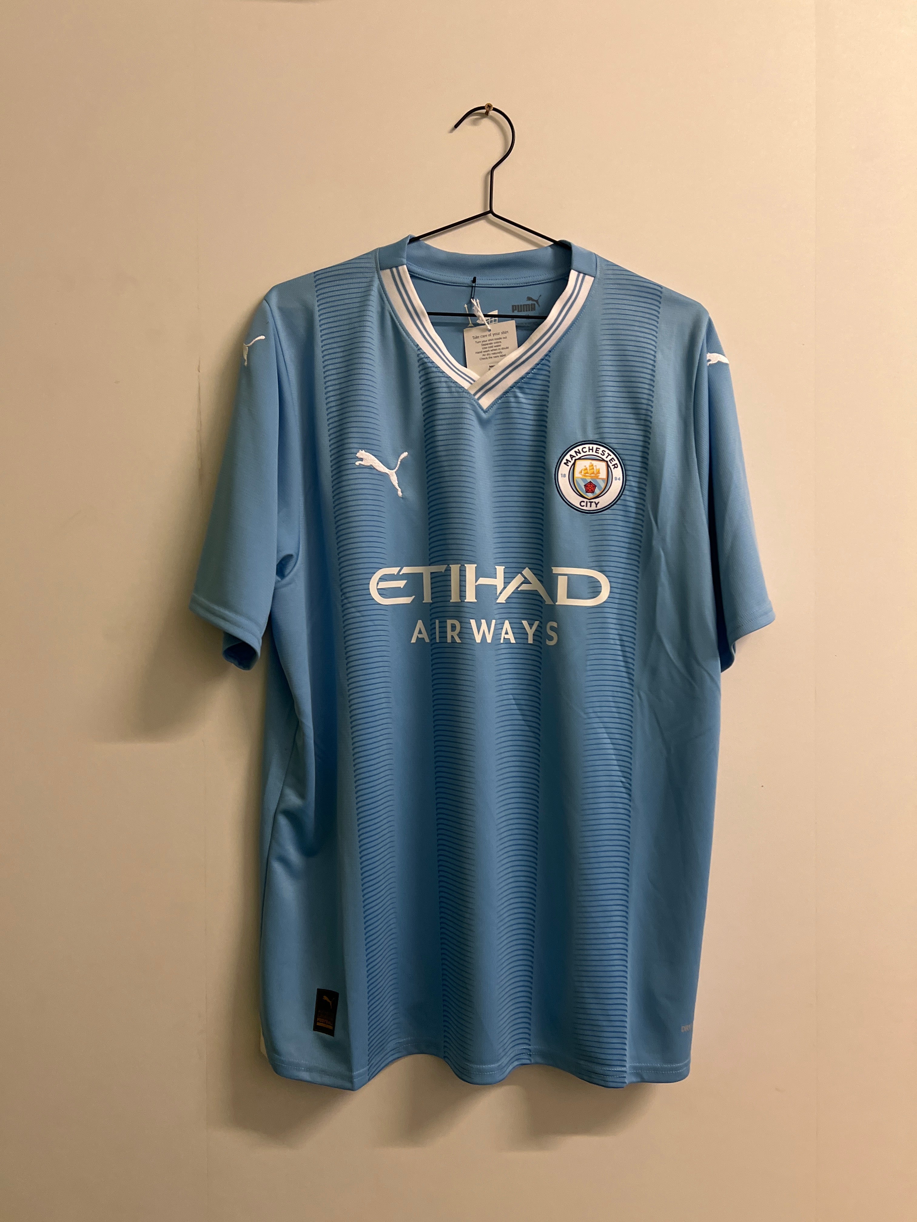 Man City 2023/24 hjemme #9 Haaland (XL)