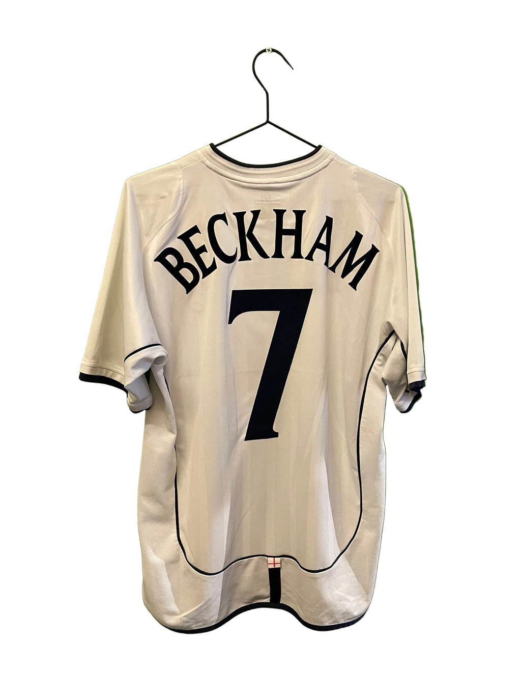 England 2002 #7 Beckham (L)
