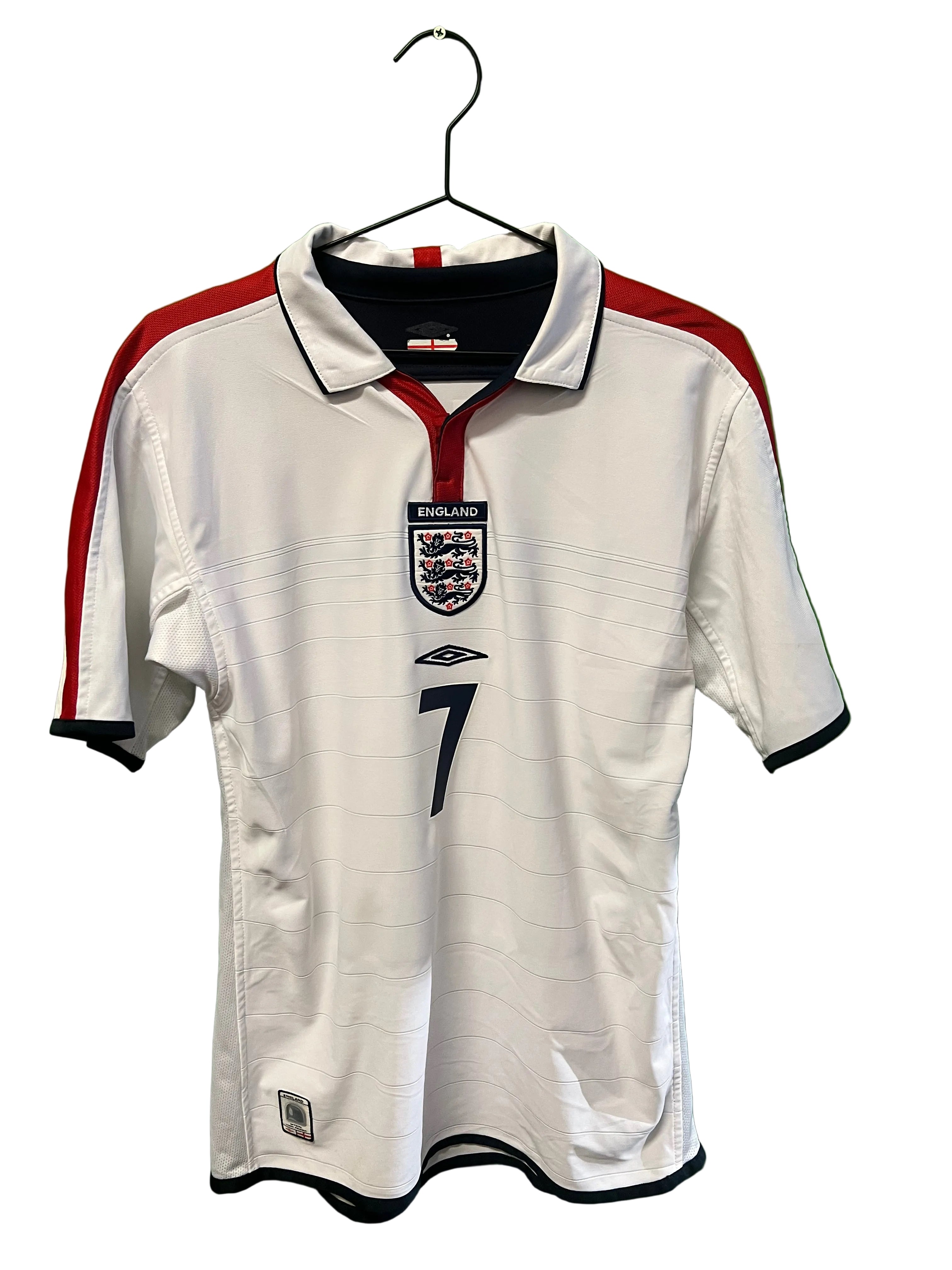 England hjemme 2004 #7 Beckham (S)