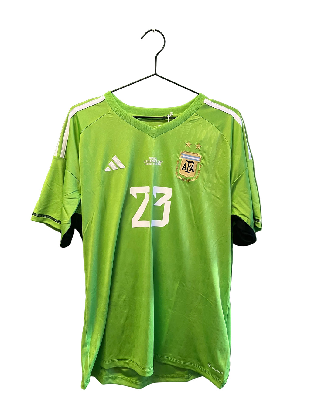 Argentina keeper 2022 #23 Martinez spillerversjon (L)