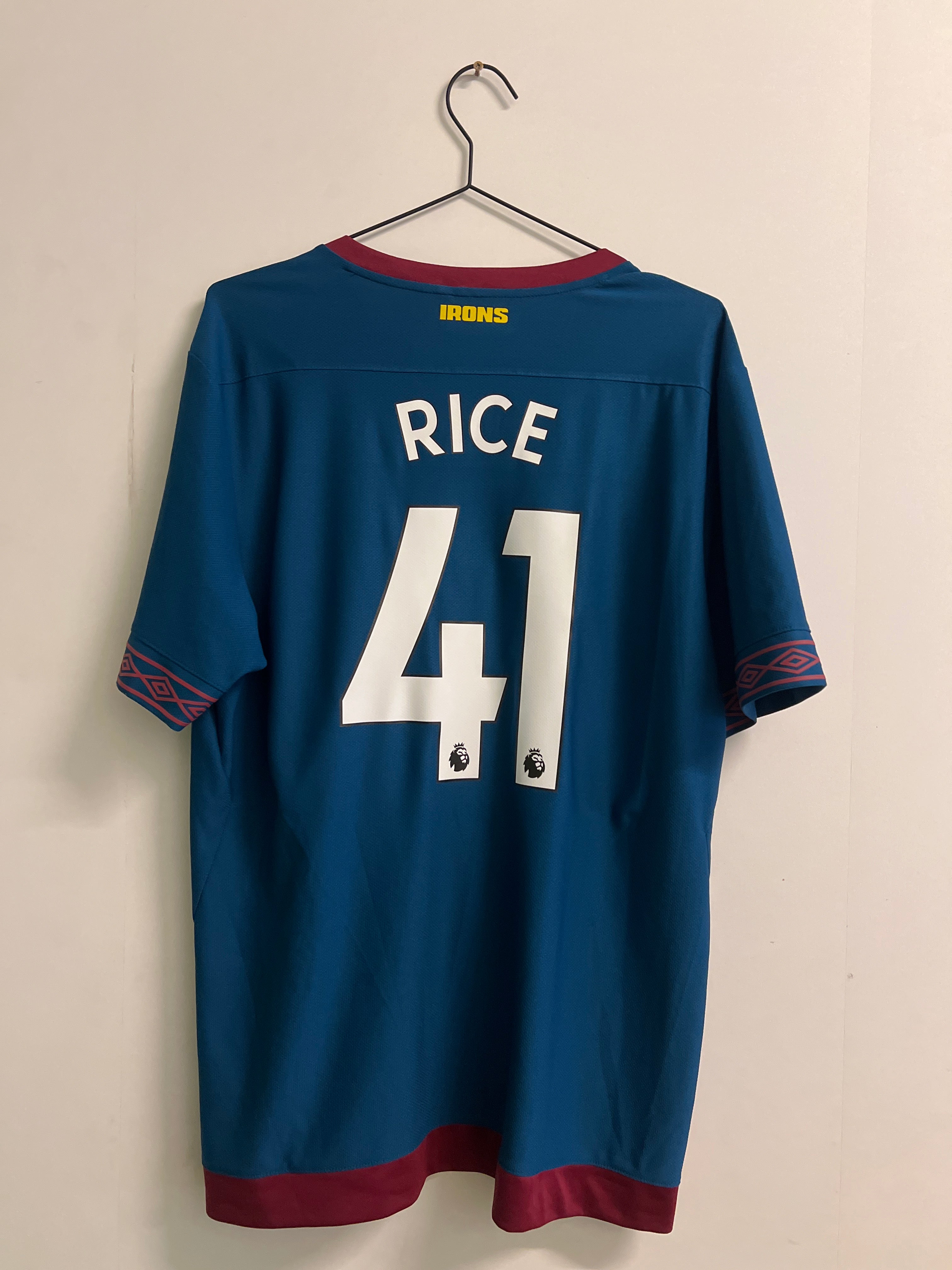 West Ham borte #41 Rice (XL)