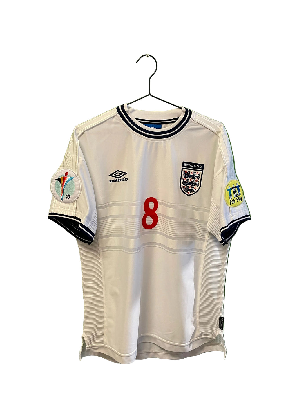 England 2002 #8 Scholes (L)