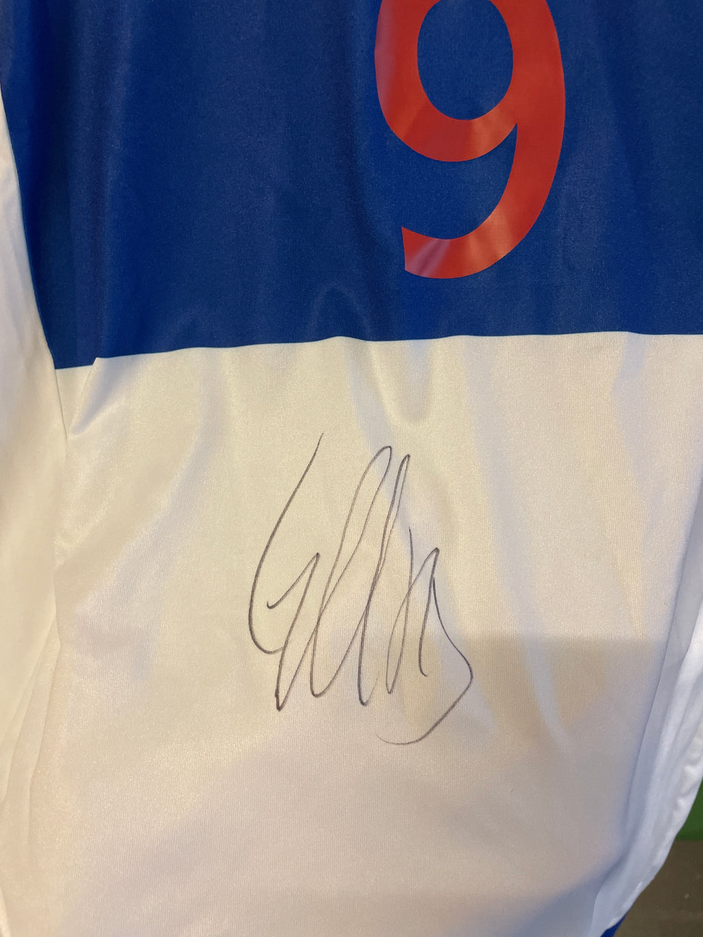Færøyene 2013 #9 Rolantsson (M) Kampbrukt og signert