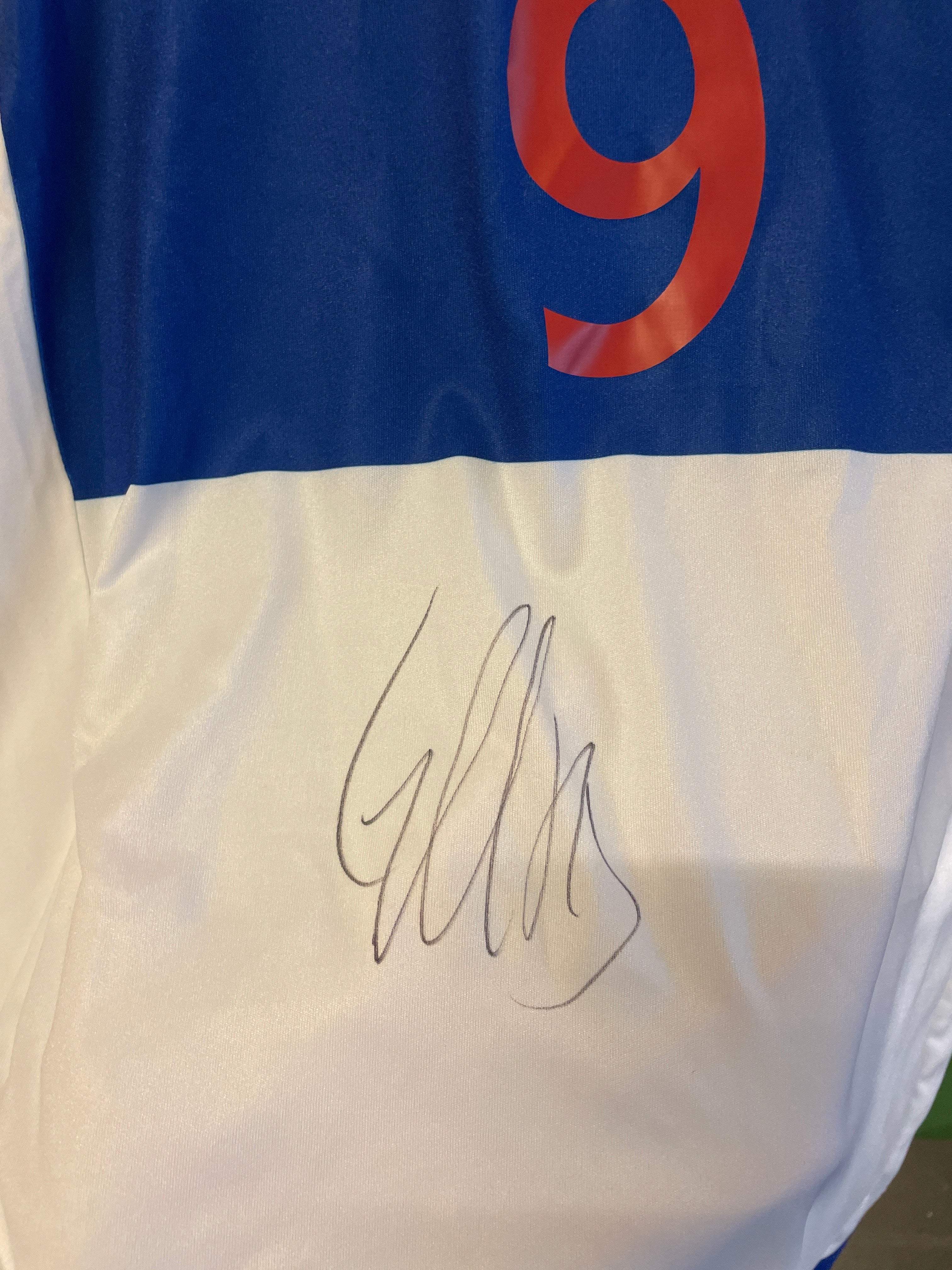 Færøyene 2013 #9 Rolantsson (M) Kampbrukt og signert