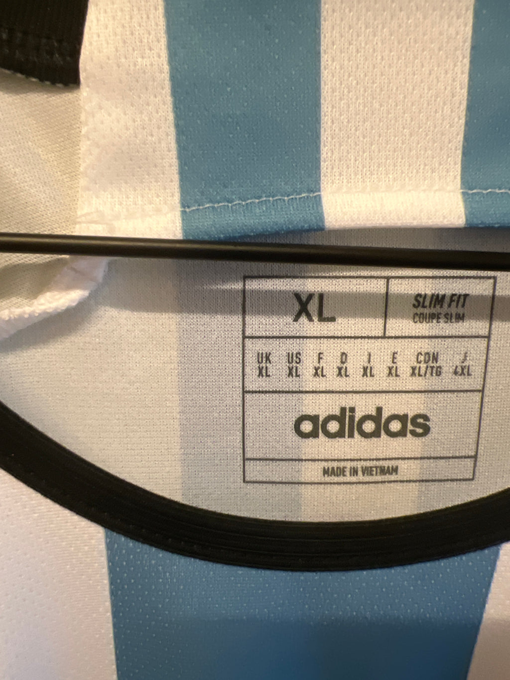 Argentina hjemme #10 Messi 2022/23 (XL)