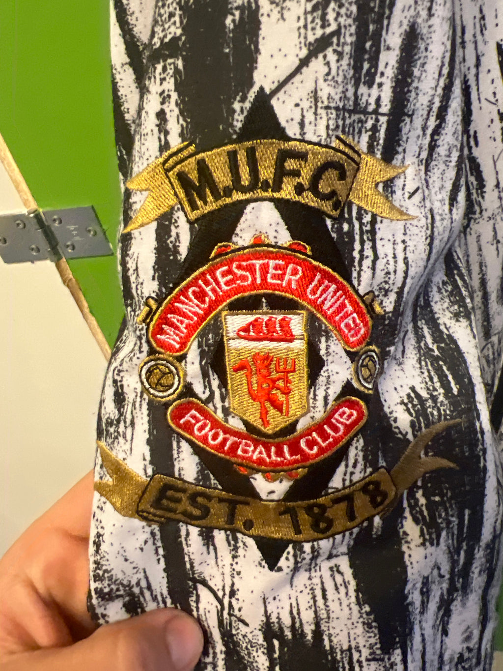Man Utd treningsjakke 1992/93 (XL)