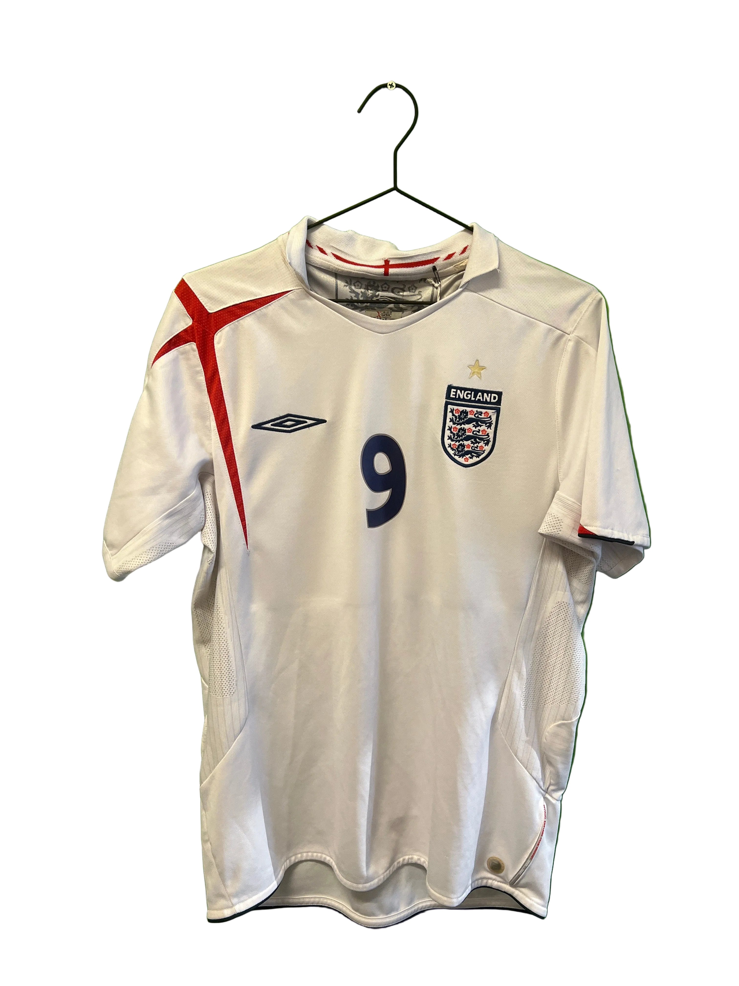 England hjemme 2006-08 #9 Rooney (M)