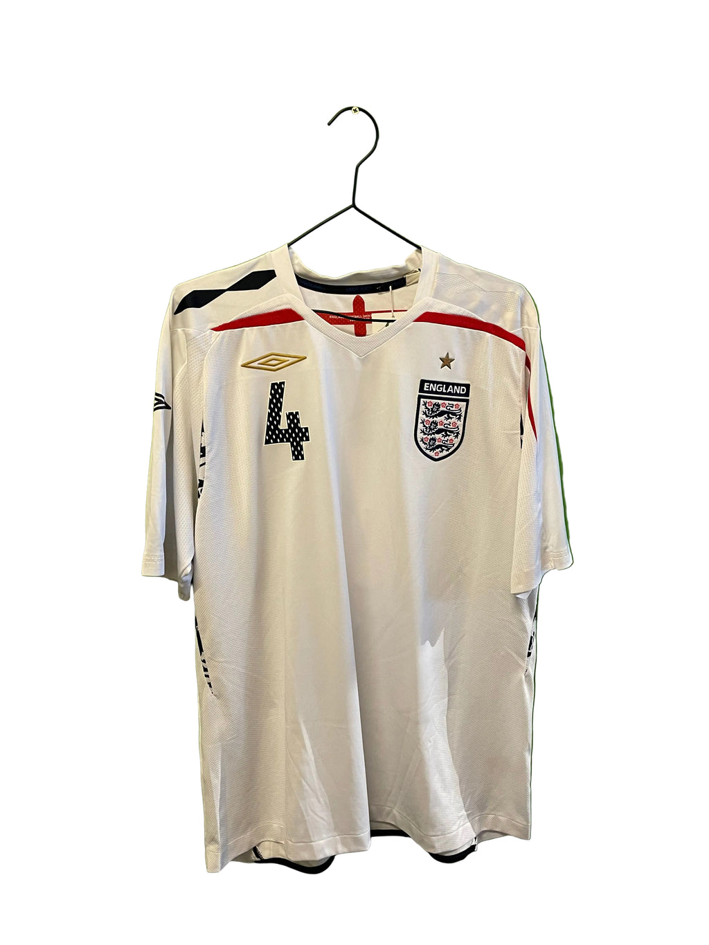 England 2007-09 #4 Gerrard (L)