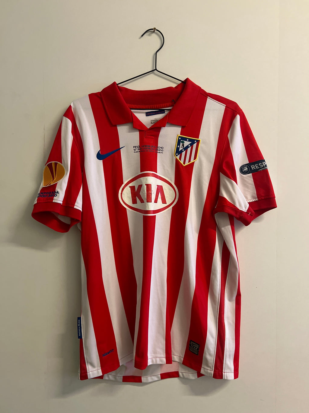 Atlético Madrid 2009/10 hjemme #7 Forlan (L)