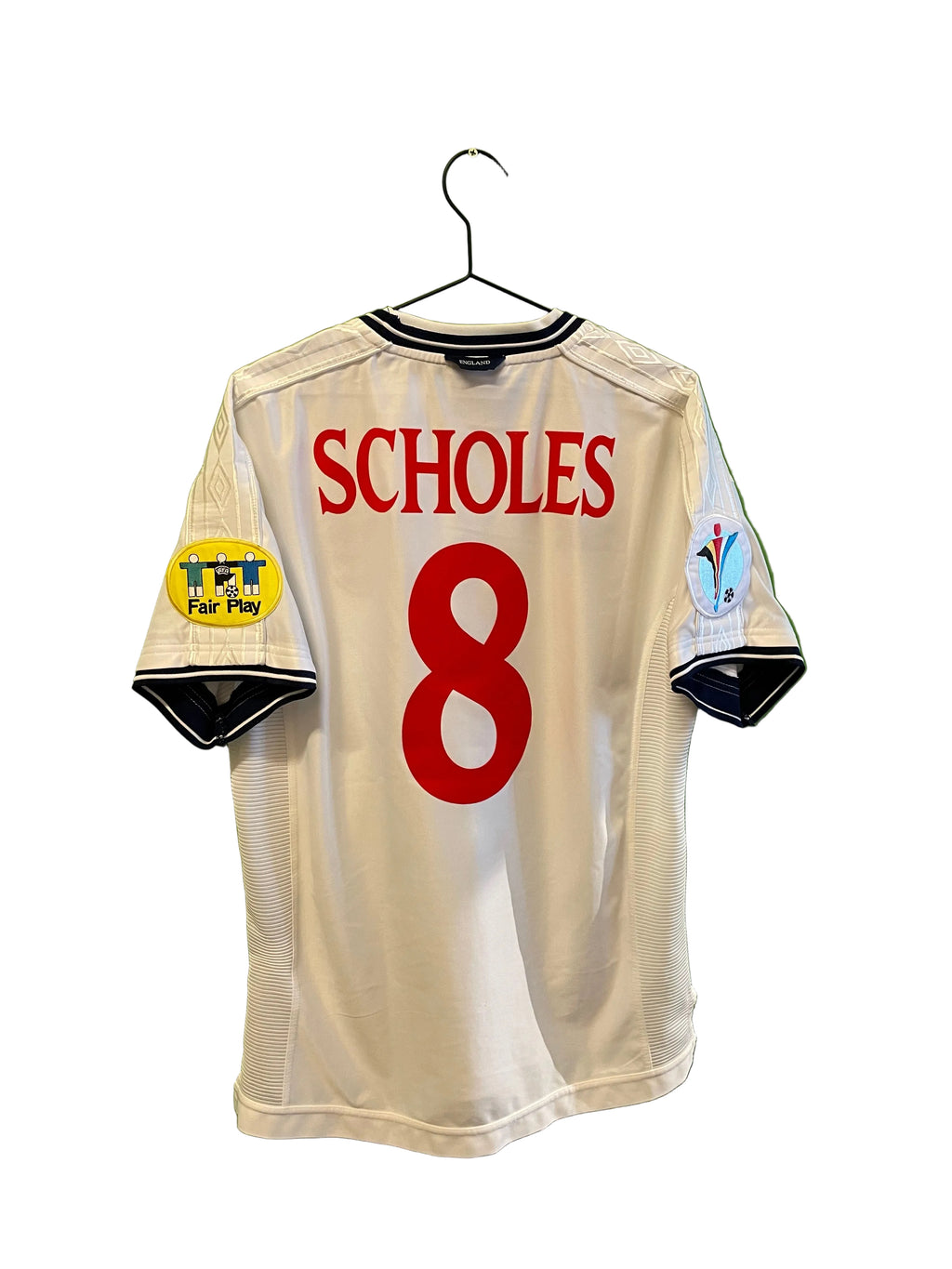England 2002 #8 Scholes (L)