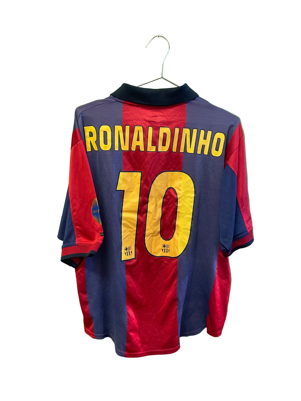 Barcelona hjemme 1999/01 #10 Ronaldinho OBS: Feiltrykk (L)