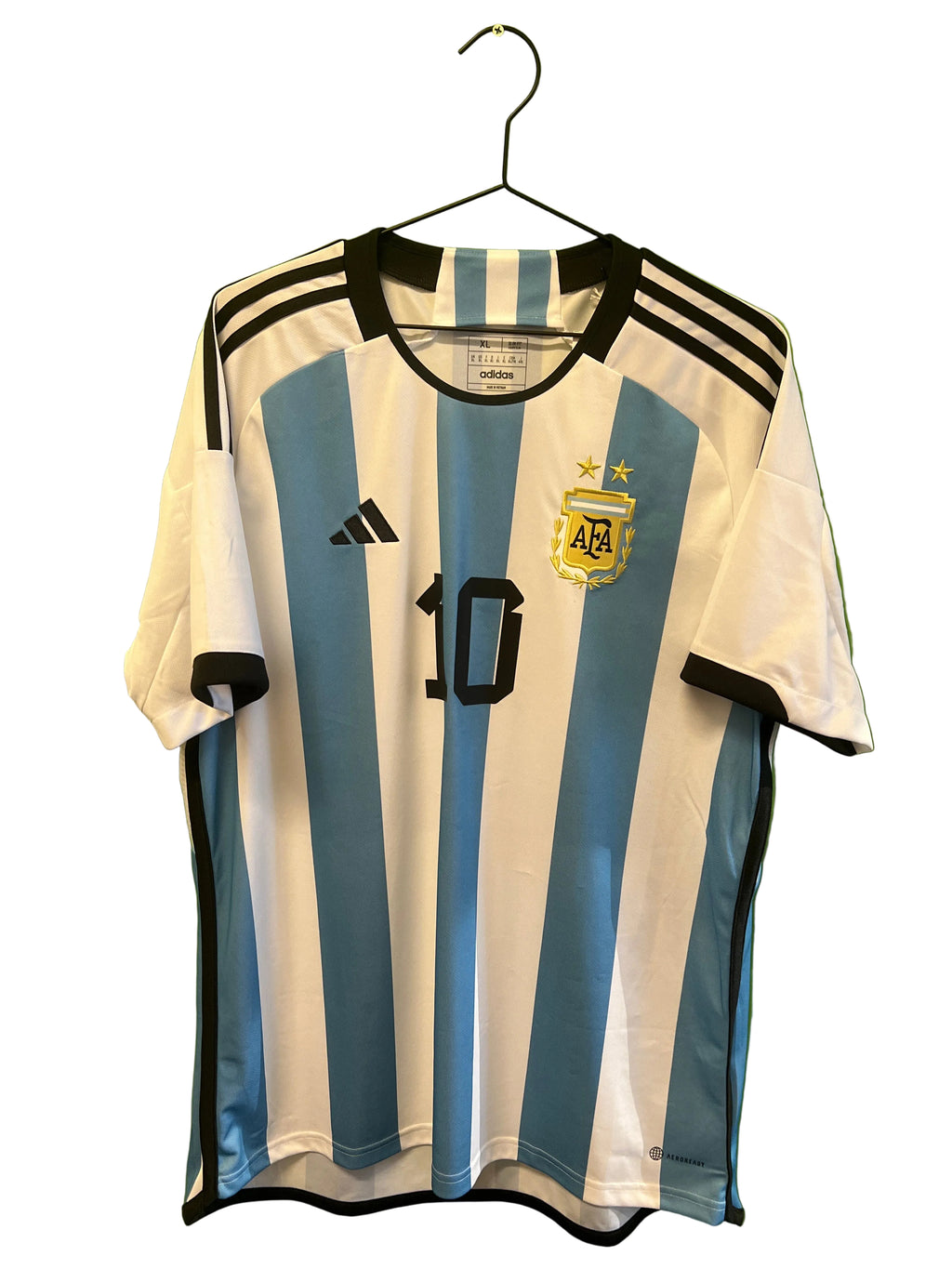 Argentina hjemme #10 Messi 2022/23 (XL)