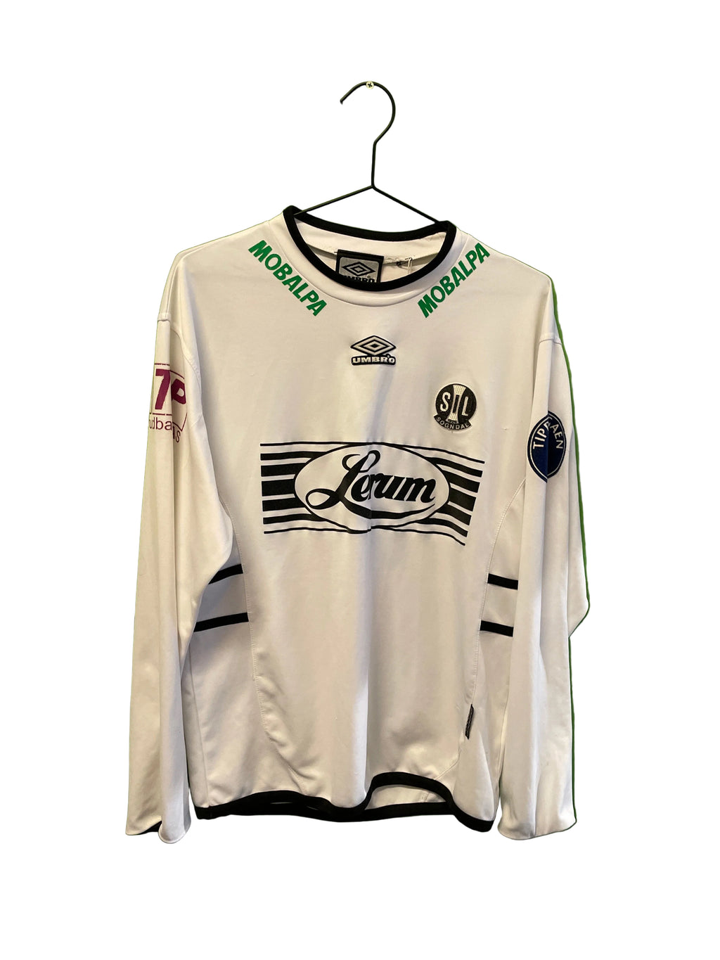 Sogndal 2001/03 #2 Rune Buer Johansen (M) Signeringer på ryggen (Muligens kampbrukt)