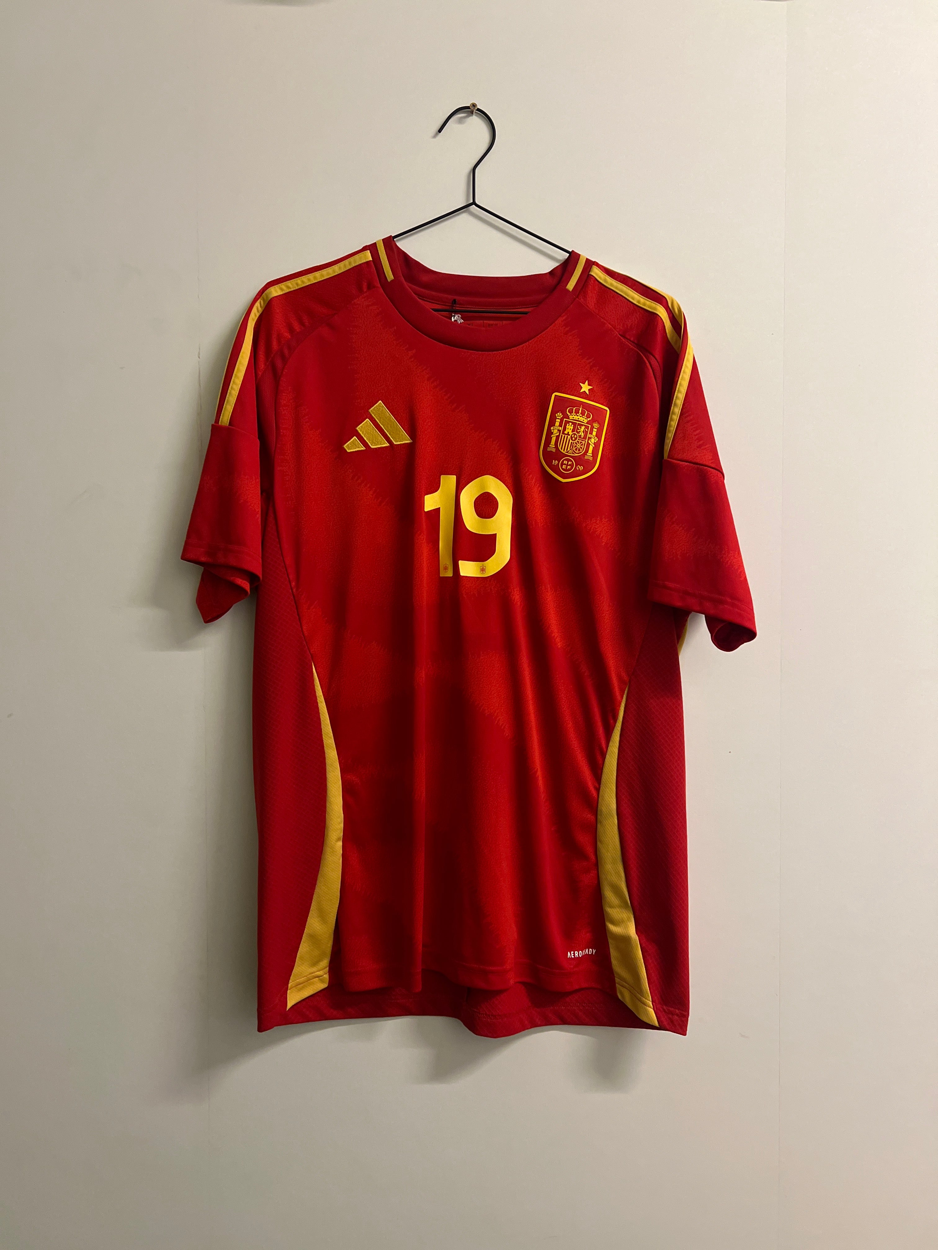 Spania 2024/25 hjemme #19 Lamine Yamal (XL)