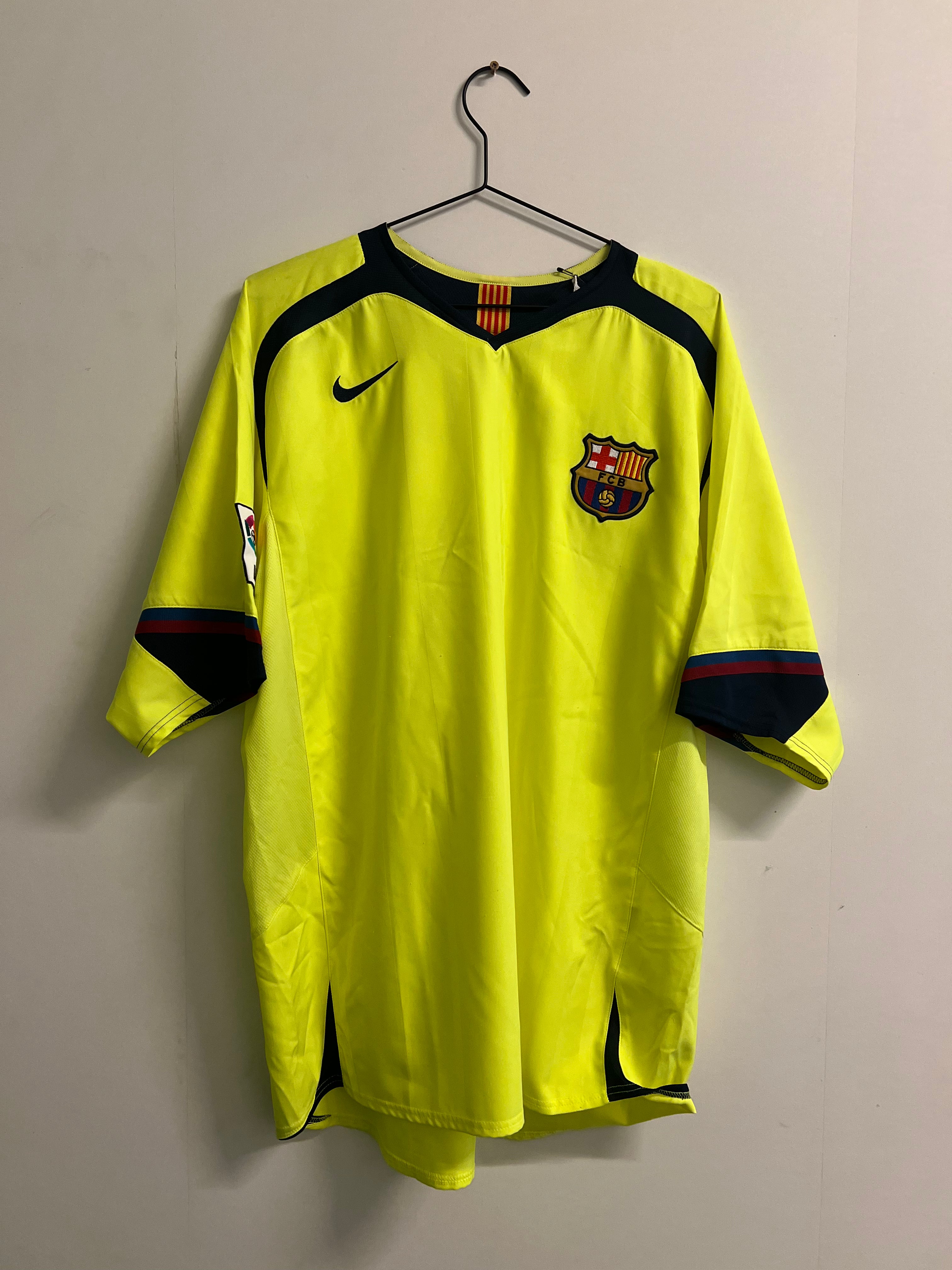 Barcelona 2005/06 borte #10 Ronaldinho (XL)