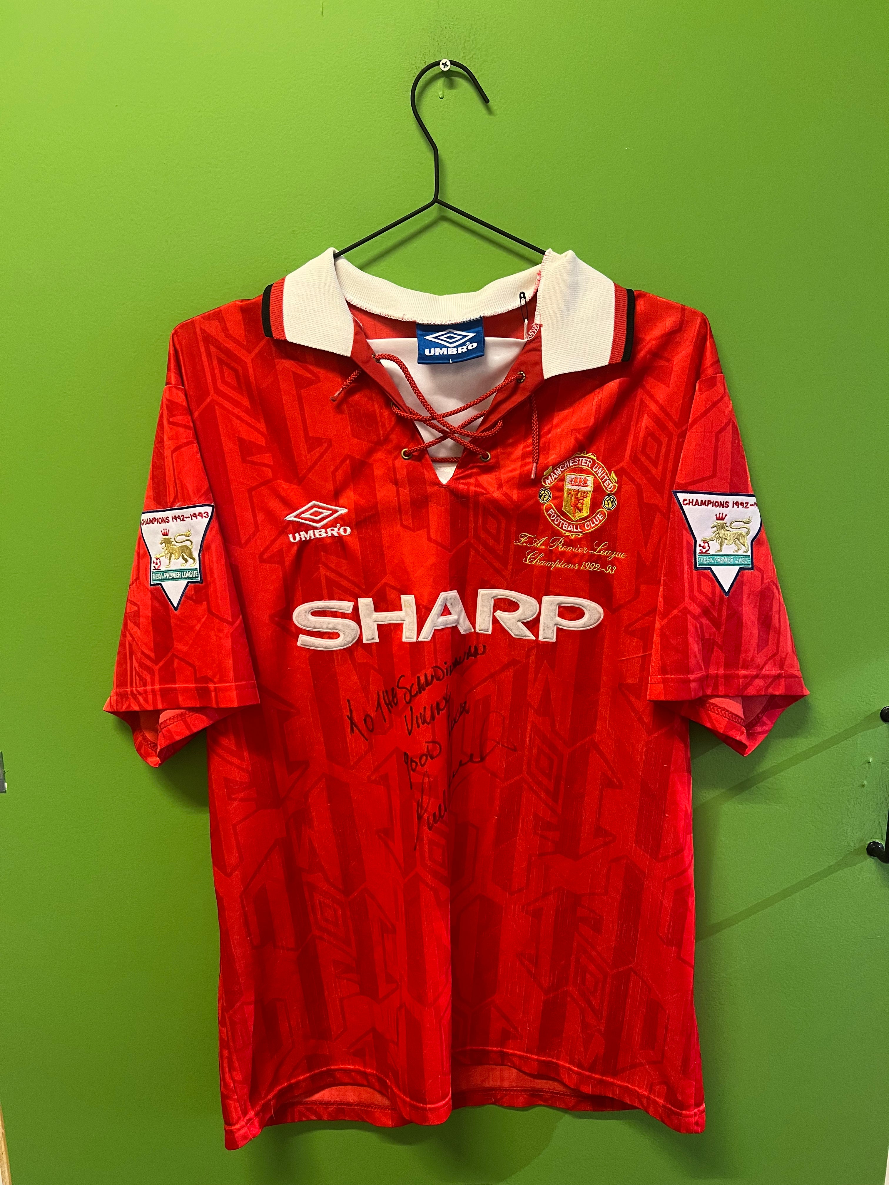 Man Utd hjemme 1992-94 #6 (L)