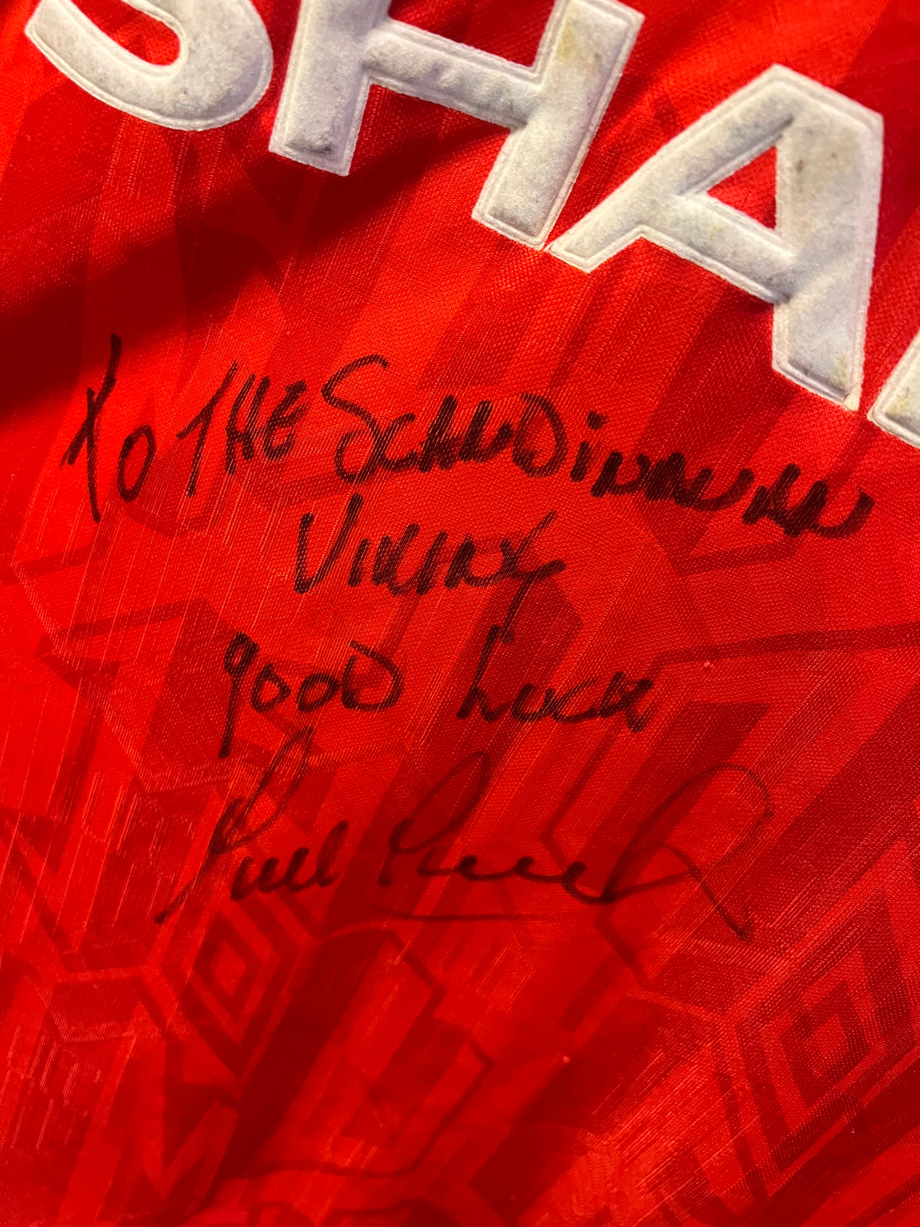 Man Utd hjemme 1992-94 #6 (L)