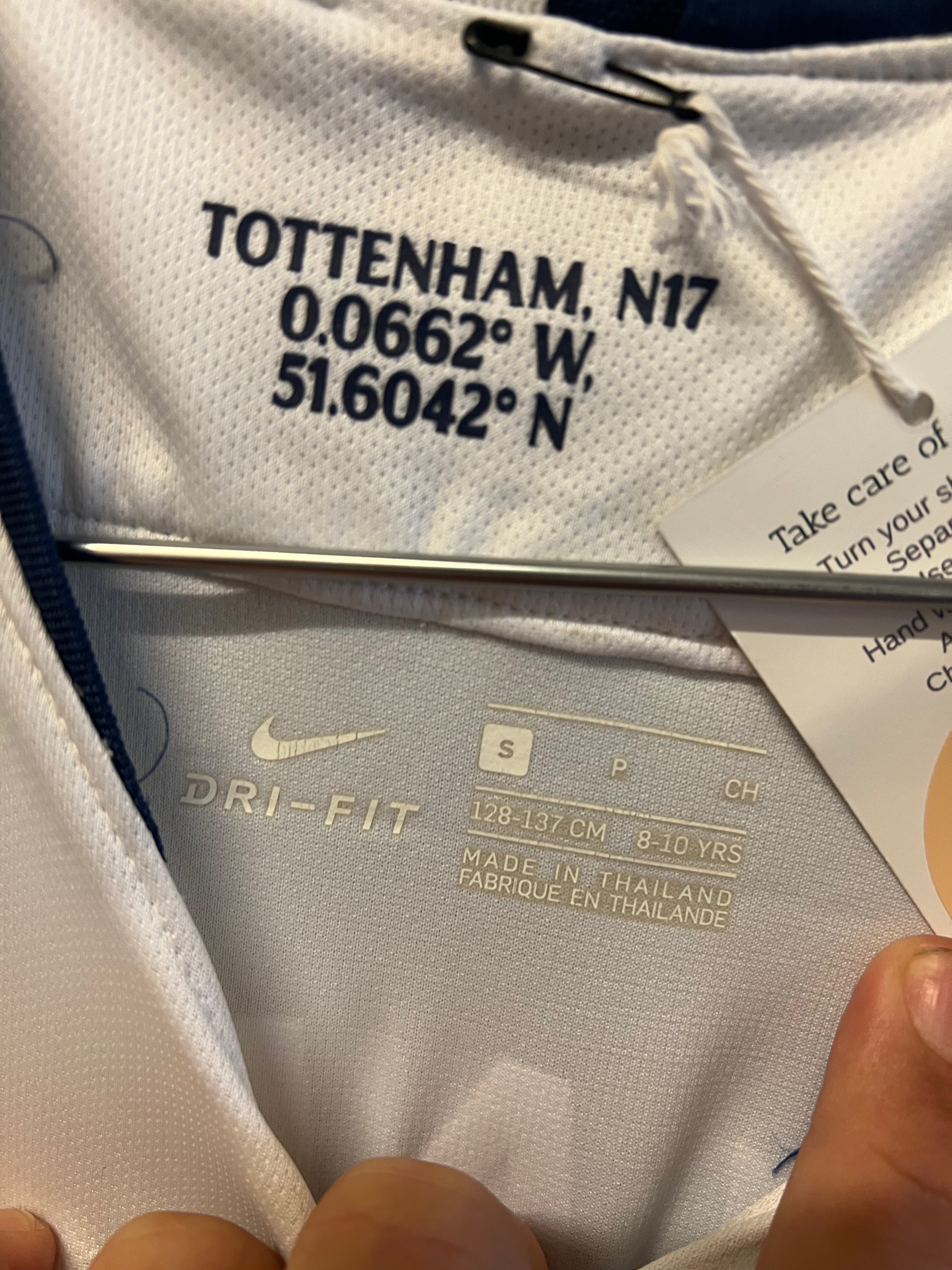 Tottenham hjemme 2018/19 #10 Kane (JR 8-10 år)