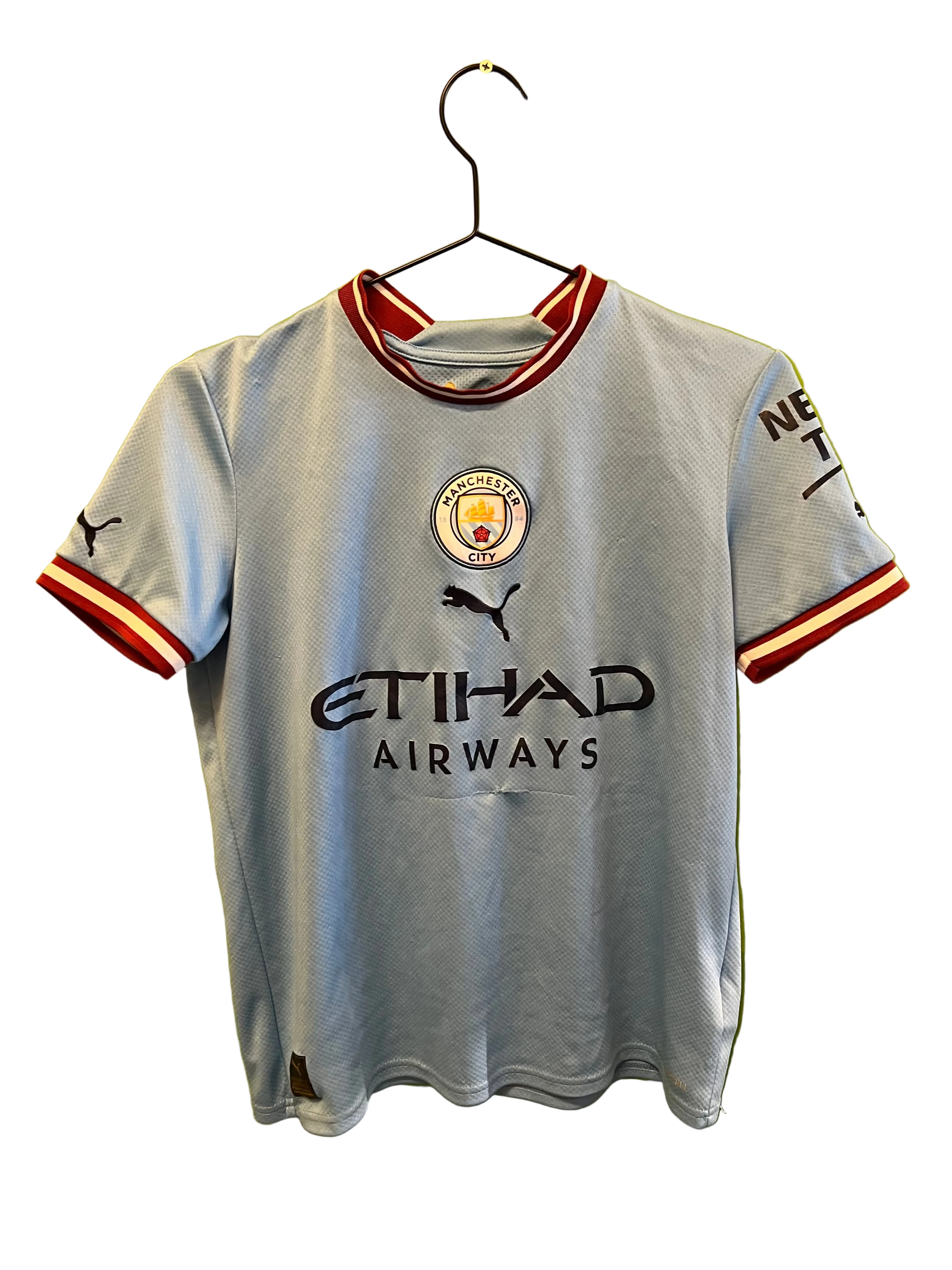 Man City hjemme 2022/23 #9 Haaland (JR 12-14 år)