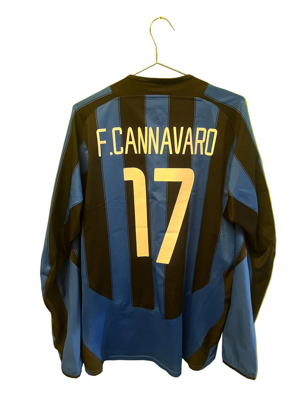 Inter hjemme 2003/04 #17 F.Cannavaro (XL)