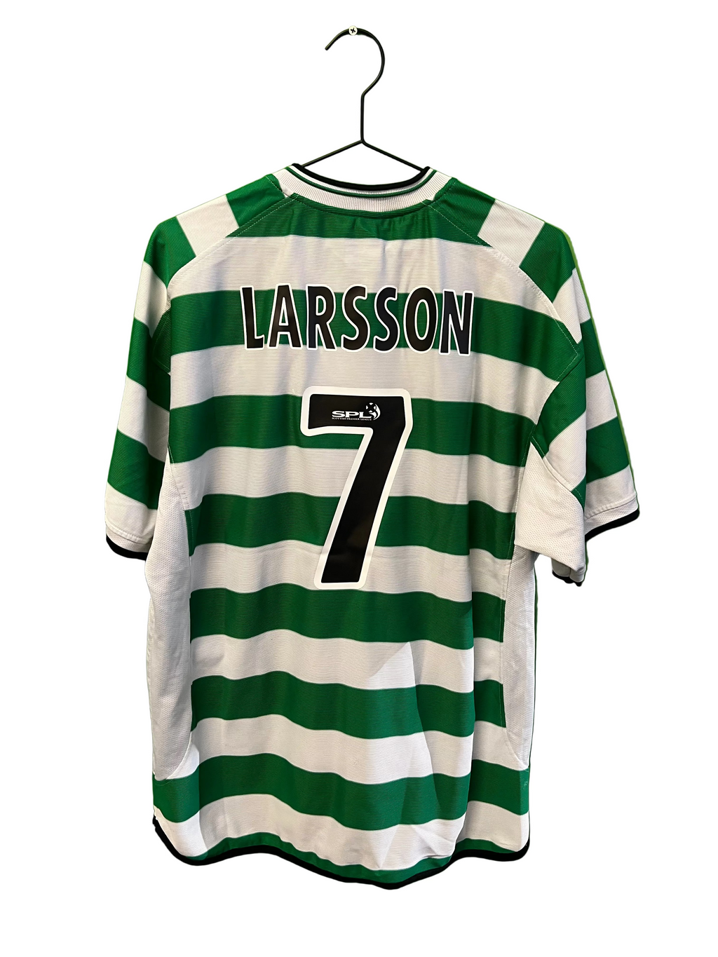 Celtic 2001-03 hjemme #7 Larsson (XL)