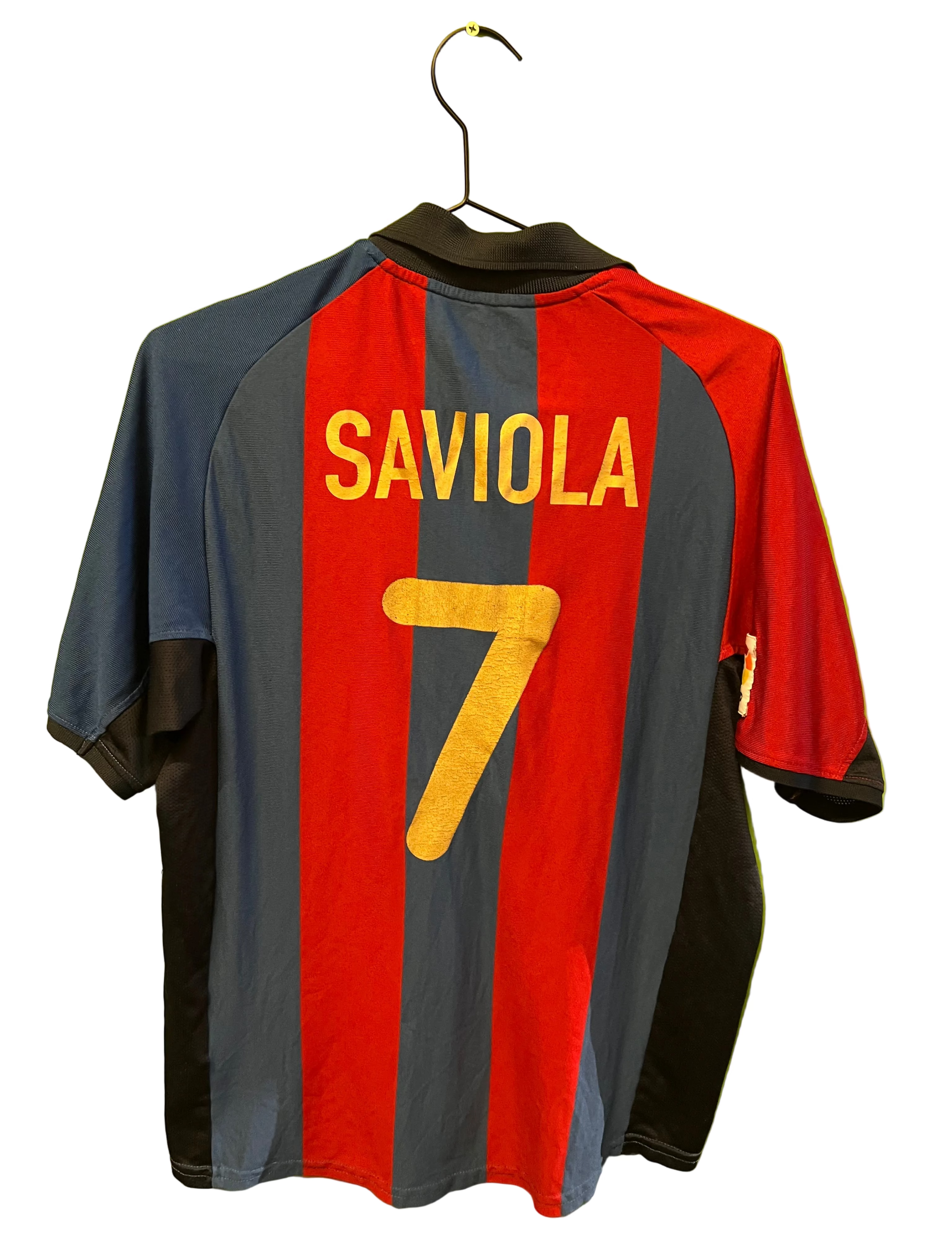 Barcelona 2001/02 hjemme #7 Saviola (M)