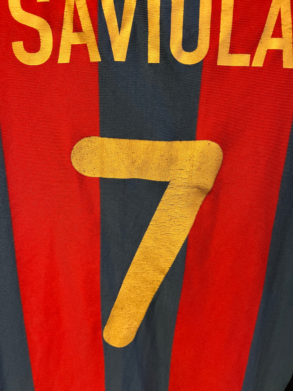 Barcelona 2001/02 hjemme #7 Saviola (M)