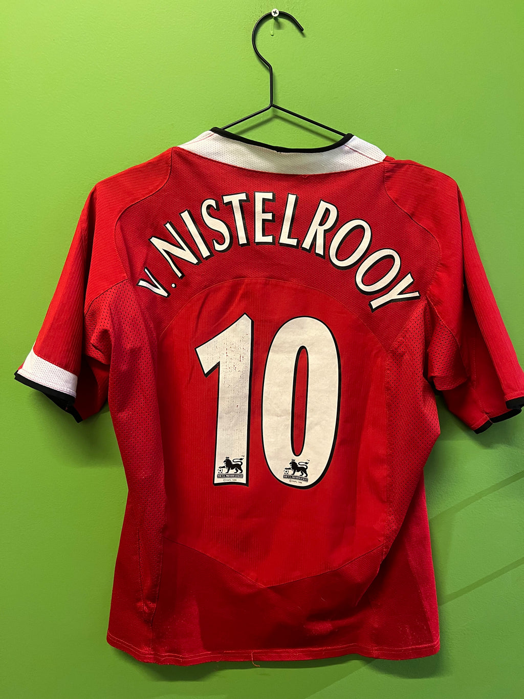 Man Utd hjemme 2004-06 #10 v. Nistelrooy (S)