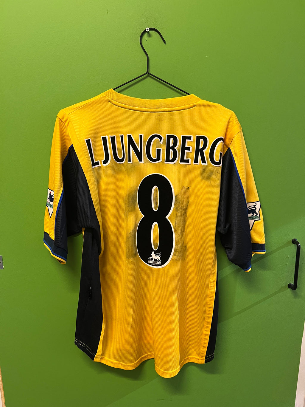 Arsenal borte 1999-01 #8 Ljungberg (S)