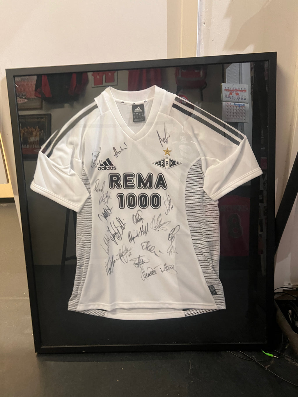 Rosenborg 2003 hjemme europa (INNRAMMET)