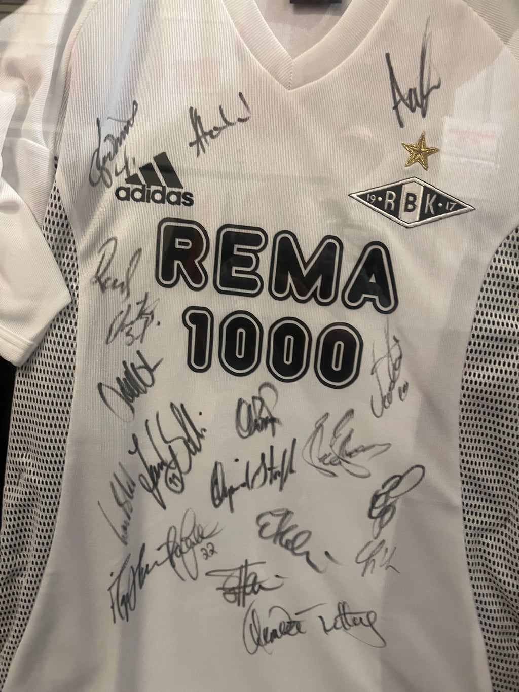 Rosenborg 2003 hjemme europa (INNRAMMET)