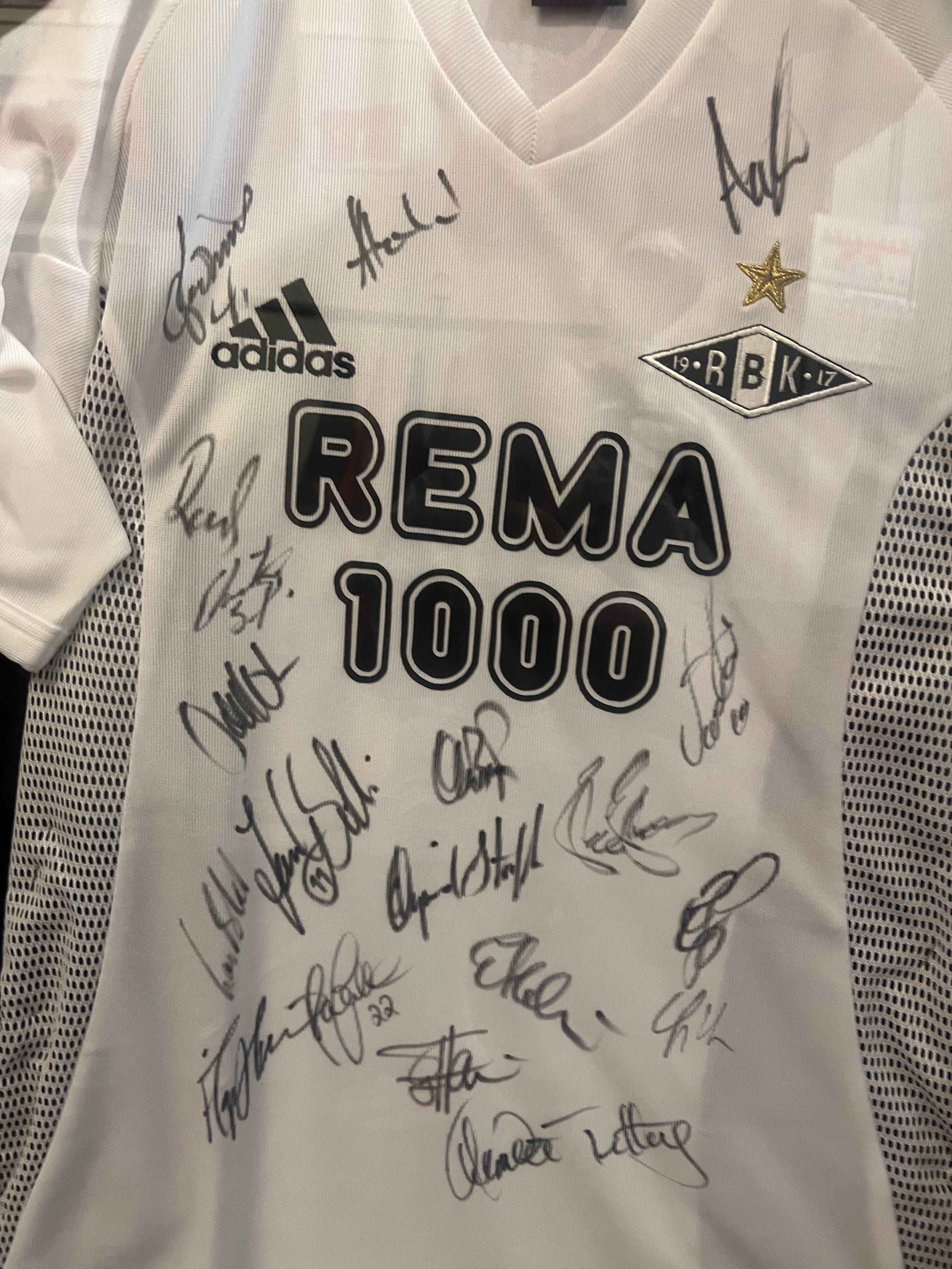 Rosenborg 2003 hjemme europa (INNRAMMET)
